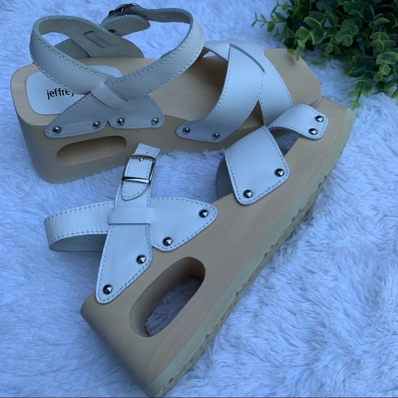 Jeffrey Campbell | NWOB White Platform Sandals - Picture 10 of 16